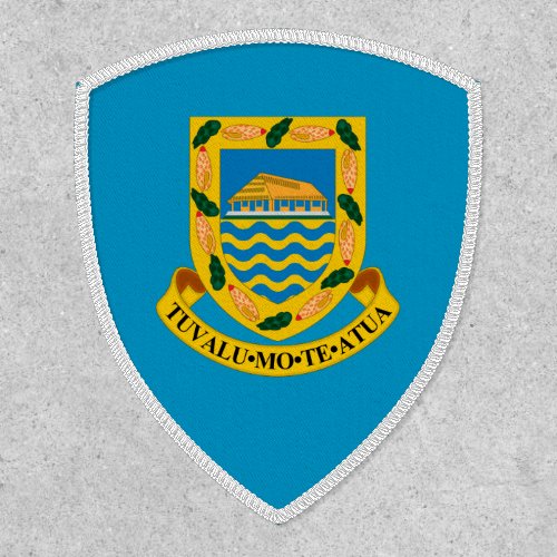 Tuvaluan Coat of Arms Tuvalu Patch