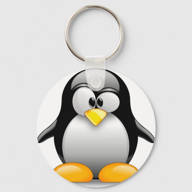 tux-1531289_640 keychain (Front)