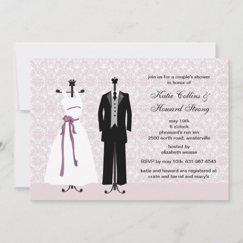 Tux and Gown Invitation