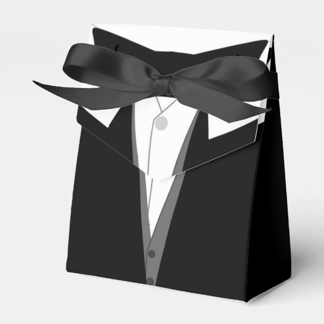 Tux Favor Boxes (Front Side)