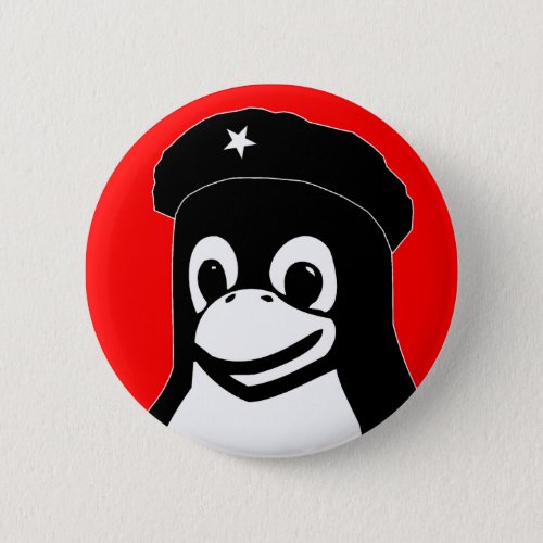 Tux Guevara Button