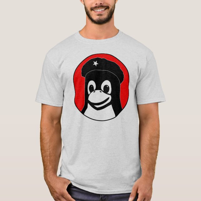 Tux Guevara (light) T-Shirt (Front)