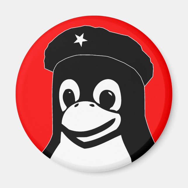 Tux Guevara Magnet (Front)