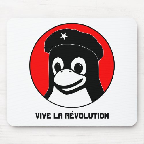 Tux Guevara Vive la Rvolution Mouse Pad