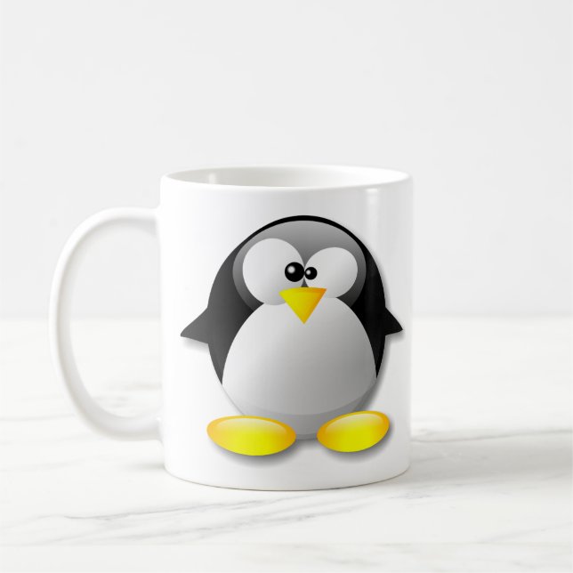 TUX MAN WOMAN COFFEE MUG (Left)