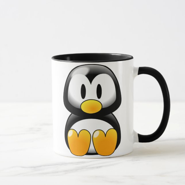 Tux Mug (Right)