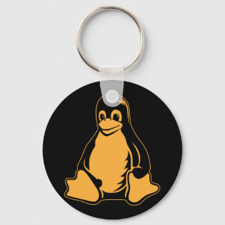 Tux Penguin - (Linux, Open Source, Copyleft, FSF) Keychain