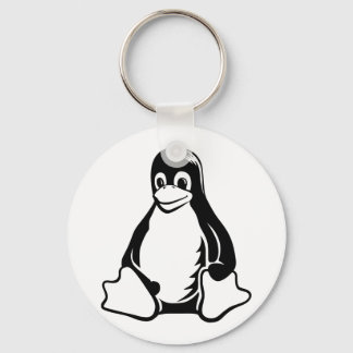 Tux Penguin - (Linux, Open Source, Copyleft, FSF) Keychain