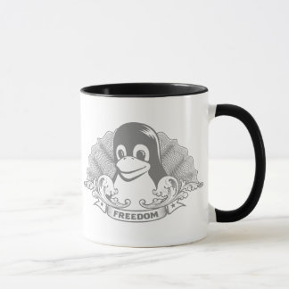 Tux Penguin - (Linux, Open Source, Copyleft, FSF) Mug
