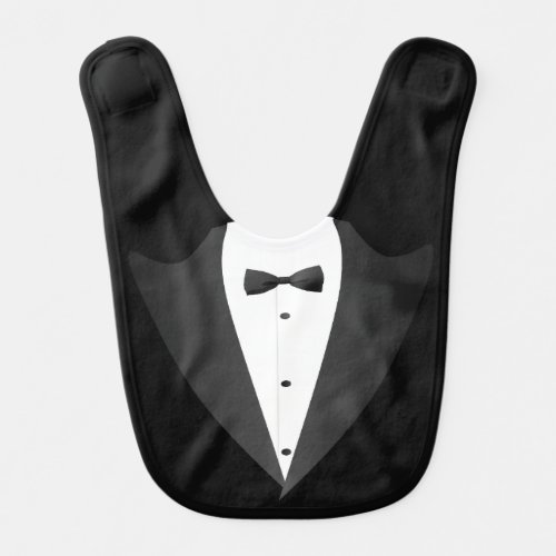 Tuxedo And Bow Tie Baby Bibs 2