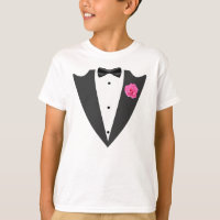 Tuxedo black and white T-Shirt