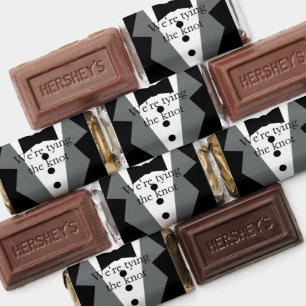 Tuxedo Black Tie Wedding Hershey's Miniatures