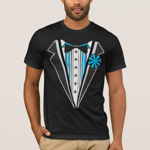 Tuxedo Blue Stripes T-Shirt