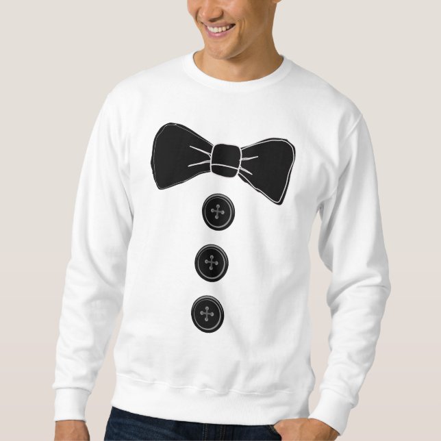 Tuxedo Bow Tie Men's T-shirts (Front)