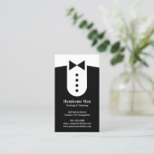 Tuxedo Business Card (Standing Front)