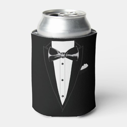 Tuxedo Can Cooler