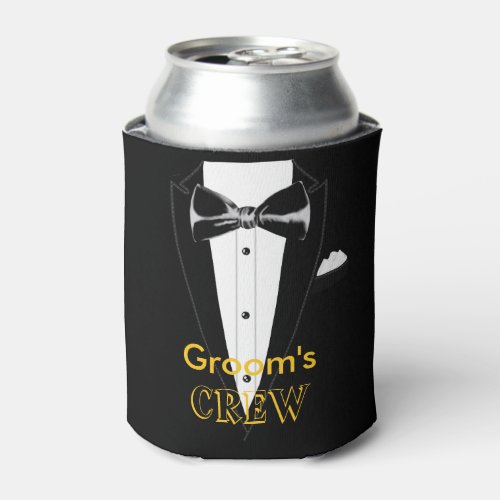 Tuxedo Can Cooler