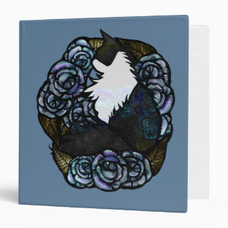 Tuxedo Cat Art                                     3 Ring Binder