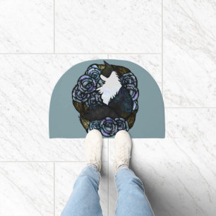 Tuxedo Cat Art                                     Doormat