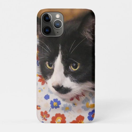 Tuxedo Cat iPhone 11 Pro Case
