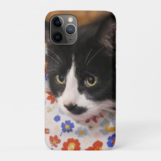 Tuxedo Cat Case-Mate iPhone Case (Back)