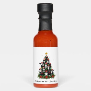 Tuxedo Cat Christmas Tree Tuxedo Cat Lights Xmas M Hot Sauces