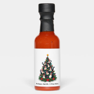 Tuxedo Cat Christmas Tree Tuxedo Cat Lights Xmas M Hot Sauces