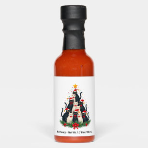 Tuxedo Cat Christmas Tree Tuxedo Cat Lights Xmas M Hot Sauces