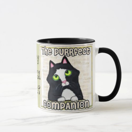 Tuxedo Cat Coffee  Tea Mug