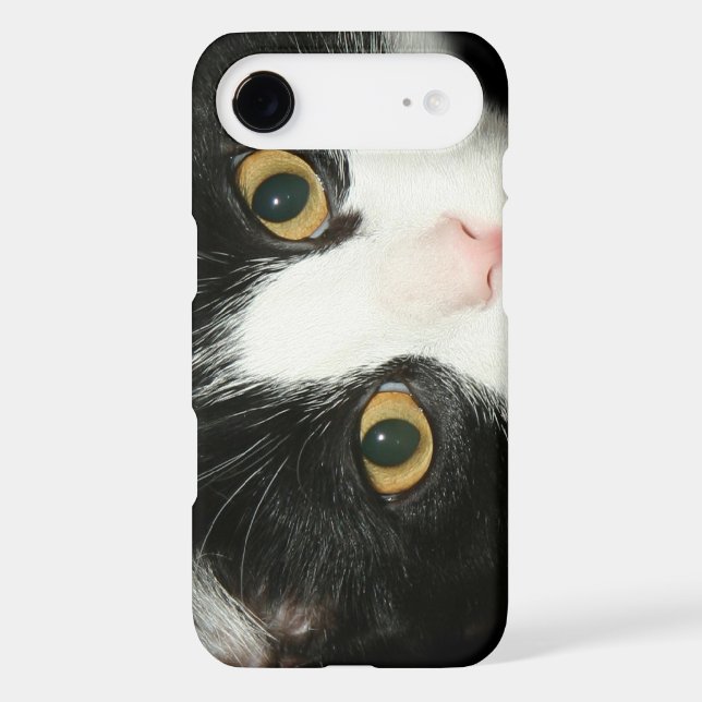 Tuxedo cat face Case-Mate iPhone case (Back)