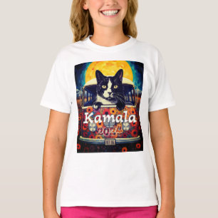 Tuxedo Cat For Kamala T-Shirt
