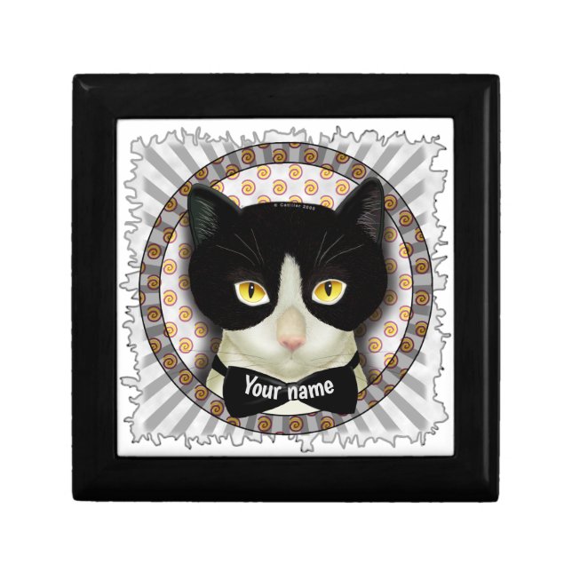 Tuxedo Cat   Gift Box (Front)