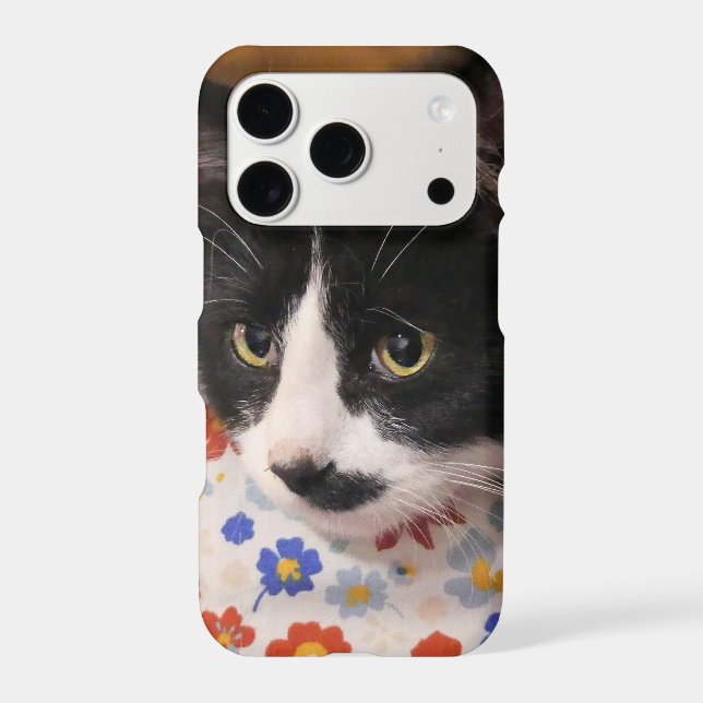 Tuxedo Cat Iphone Case (Back)