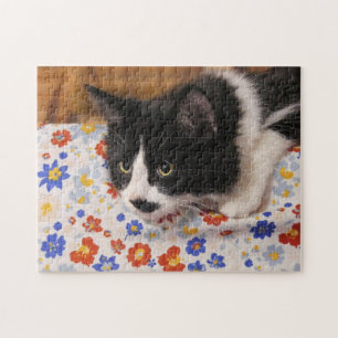 Tuxedo Cat Jigsaw Puzzle