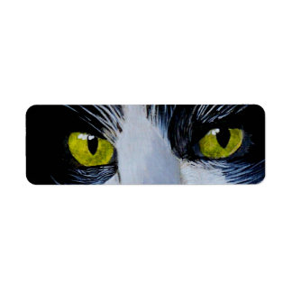 Tuxedo Cat Label