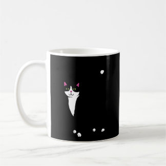 Tuxedo Cat Mom Coffee Mug