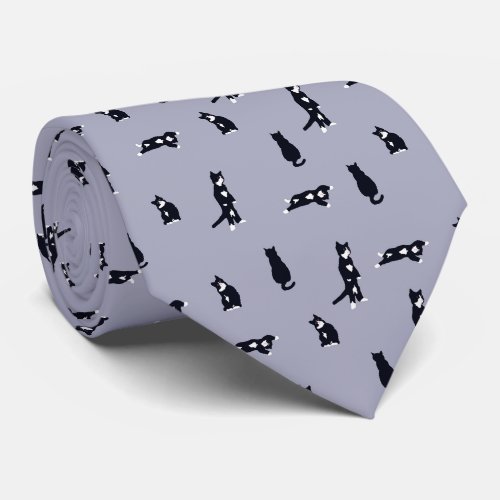 Tuxedo Cat Neck Tie