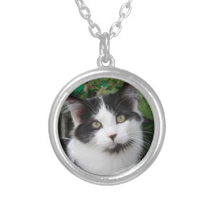 Tuxedo Cat necklace