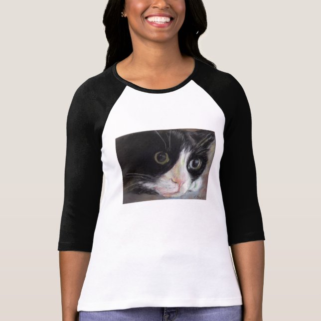 Tuxedo Cat Shirt (Front)