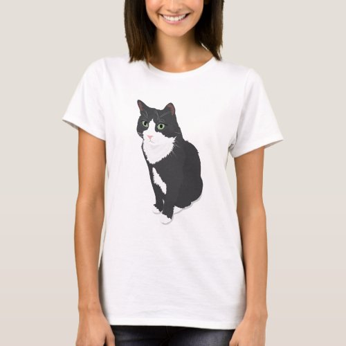 Tuxedo Cat T_Shirt