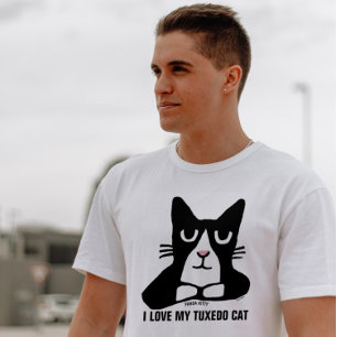TUXEDO CAT t-shirts, PANDA KITTY T-Shirts