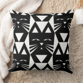 Tuxedo Cats are Watching You Throw Pillow (Blanket)