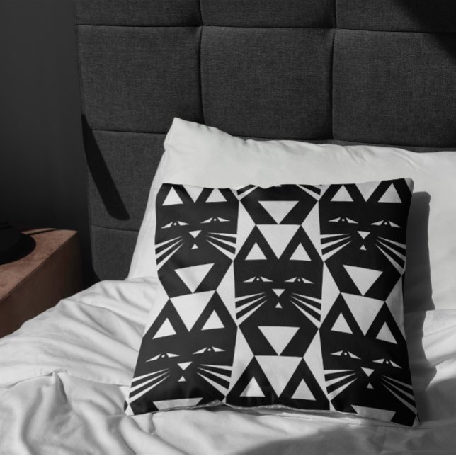 Tuxedo Cats are Watching You Throw Pillow