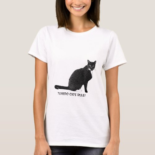 Tuxedo cats rule T_Shirt