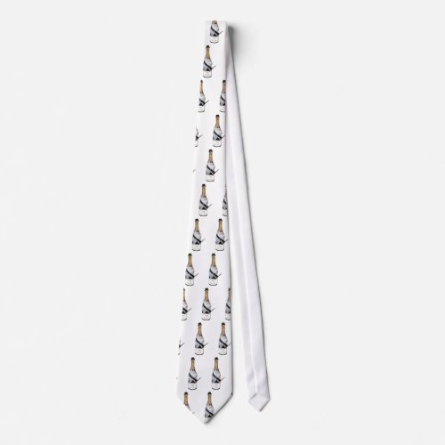 Tuxedo Champagne Necktie