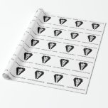 Tuxedo Congratulations Wrapping Paper<br><div class="desc">Formal and elegant this "Tuxedo Congratulations Gift Wrap" is totally cool. Perfect for graduation or personalize the text for any occasion, like gay weddings or birthdays. This stylish "black tuxedo with bow tie wrapping paper" will make any gift stand out from the rest. Purchase a few rolls. To see more...</div>