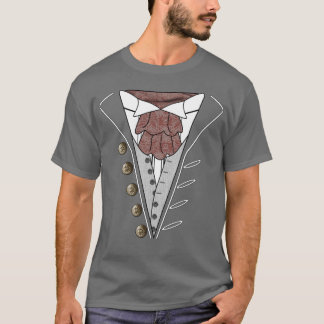 Tuxedo Cravat Diplomat T-Shirt Grey