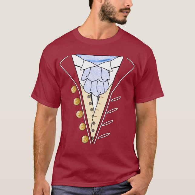 Tuxedo Cravat Luxury T-Shirt (Front)