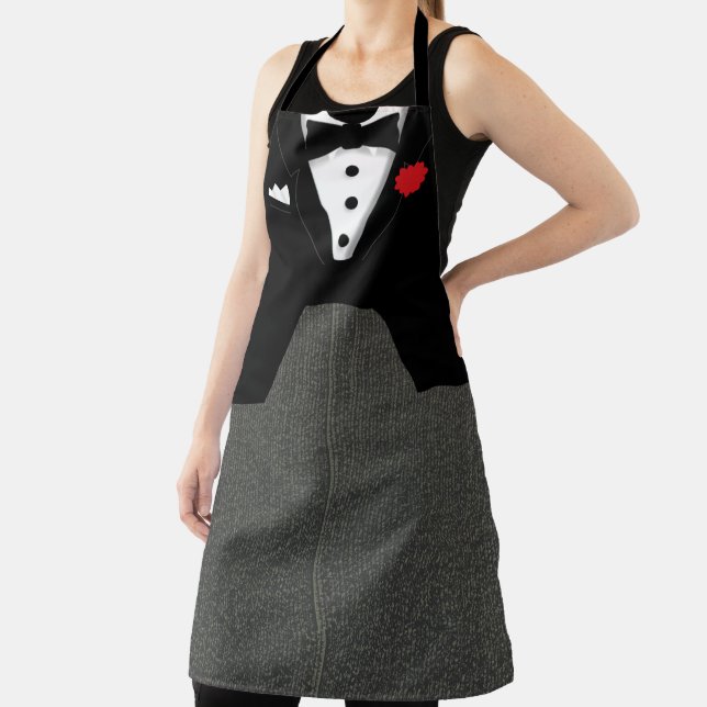 Tuxedo Formal Apron (Insitu)