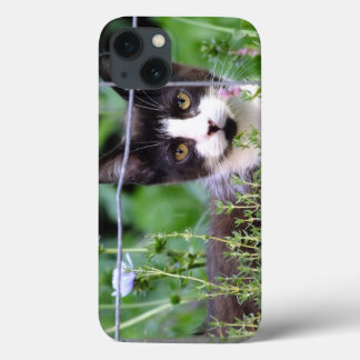 Tuxedo Kitten in the Garden iPad Mini Retina Case